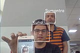 Face recognizer application using a deep learning model (Python and Keras)