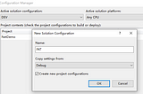 How to transform web config or app config by environment in Visual Studio