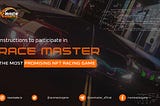 Instructions to participate in Race Master