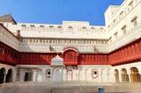 A panoramic view of Bikaner showcasing its historical and architectural splendor.