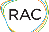 Colorful, circular logo of RAC, Regional Arts Commission of St. Louis, MO