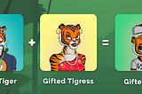 Gifted Tigers Breeding | Tiger Cubs | Lady Tigers | $Lunar Token