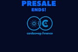 Cardaswap Pre-Sale Successfully Ends