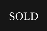 “SOLD”, Indelible Stamp of the First Non-Fungible Asset Trade in History (2011)