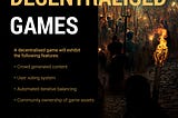 How to build a blockchain game