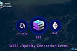 SSSolutions: Token Liquidity Generation Event — WSSS — sBridge