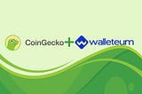 Walleteum listed on CoinGecko