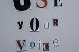 When you find your voice, you find freedom!