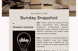 Sunday Snapshot