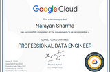 Experiences from my Google Cloud Professional Data Engineer Exam