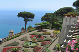 Villa Rufolo Gardens in Ravello, Campania, Italy