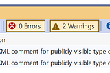 Treating Warnings as Errors in .NET projects