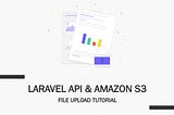 Laravel API and Amazon S3 cover image