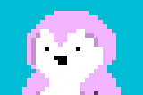 Hello I am a rare NFT image from the 32px penguins collection.