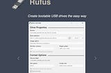 Guide to Download Rufus. How to use Rufus