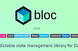 Bloc Pattern for Newbies with flutter_bloc lib.