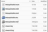 VMware workstation file types -vmdk, vmx, vmsn etc.
