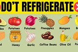 Never Refrigerate These 12 Foods