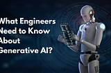 What Engineers Need to Know About Generative AI?
