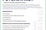 Job Opening: Psychiatrist at Department of State Hospitals-Atascadero