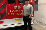 Meet Tampa Firefighter, Noah Kelvin