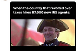 Why is the IRS hiring 87,000 new tax agents?