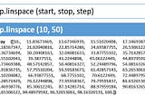 Creating NumPy Arrays