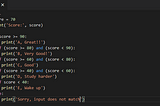 Python’s Condition and Loop Structure