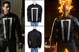 Agents of Shields Ghost Rider Leather Jacket