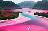 Pink mystery: What turned a lake in Hawaii colored?