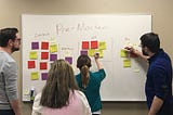 Team building through design exercises