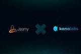 Jasmy Lab and Kana Labs Announce Strategic Partnership.