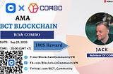 On september 29, our AMA manager Trung had a live AMA with MR.Jack(Advisor