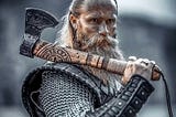 How to decorate a forged Viking ax?