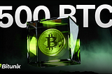 Bitunix Reaches 500 BTC in Public Reserves, With Total Assets Exceeding $186M