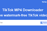 TikMate — Download Watermark Free TikTok MP4 Videos