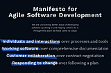 Agile Manifesto, but cool!