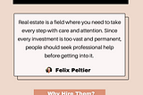 Felix Peltier — Property Consultant Professionals: Why Hire Them?