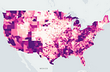 Visualizing Unemployment for U.S. Counties with kepler.gl