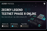 Zecrey Launches Phase 2 of Legend Testnet: Join Now!