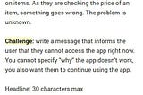 Daily UX Writing Challenge- Day 14
