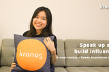 Kronos Insider | 人才招募實習生 — 勇於提出想法，創造你的影響力！