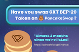 Time flies, it’s been almost 2 months since we’re listed on PancakeSwap!