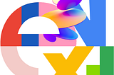 Google Innovators Hive hero image with the letters N,e,x,t jumbled together