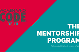 Women Who Code Mentorship Program 3.0