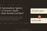 AI Automation Agency vs AI Systems Studio: What Should You Hire?