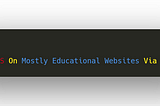 Part 2: Easy XSS On Mostly Educational Websites Via Moodle