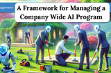 A Framework for Managing a Company Wide AI Program