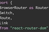 React Routing and Getting You Started.