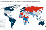 Infographic: Global views on US leadership